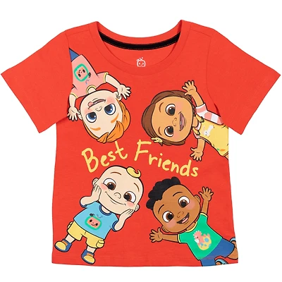 CoComelon Toddler Boys 2 Pack T-Shirts