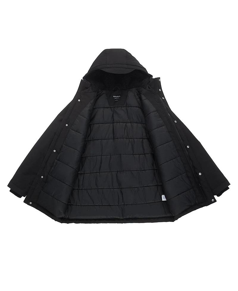 Rokka&Rolla Men's Ultimate Winter Parka with Fleece-Lined Hood