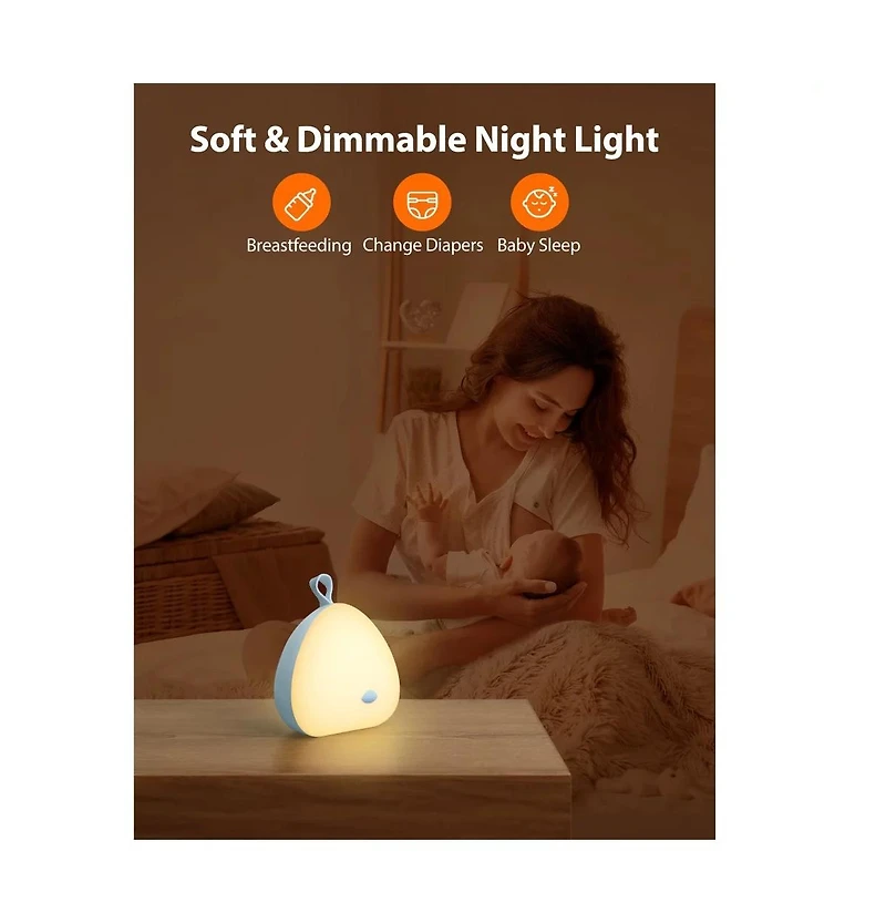 Vava Va-CL1001 Chicken Led night light with built-in white noise sky blue global standard