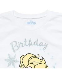 Frozen Toddler Girls Elsa Birthday T-Shirt to