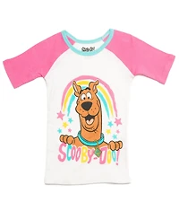 Scooby Doo Little Girls Warner Bros. Pullover Pajama Shirt and Shorts Sleep Set