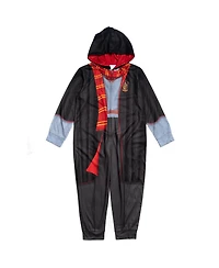 Harry Potter Boys Fleece Zip Up Costume Coverall