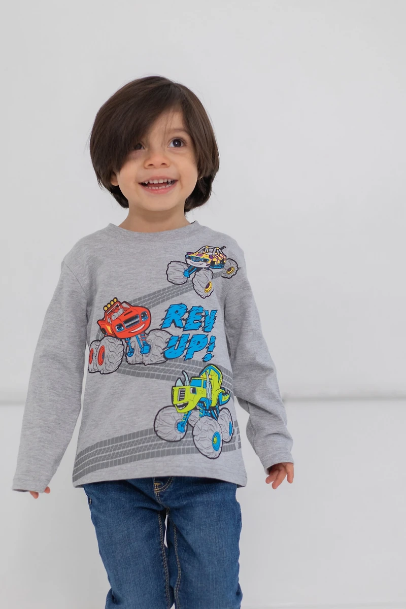Blaze and the Monster Machines Toddler Boys 2 Pack T-Shirts