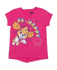 Paw Patrol Girls Skye 3 Pack T-Shirts to