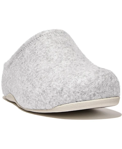 FitFlop Women's Shuv Cushy Felt Clog Slip-On Slippers