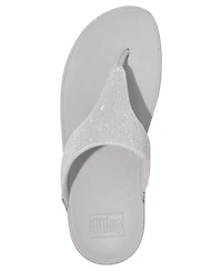 FitFlop Women's Lulu Crystal Toe-Post Sandals