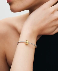 Pandora 14K Gold-Plated Knotted Hearts Clip Charm