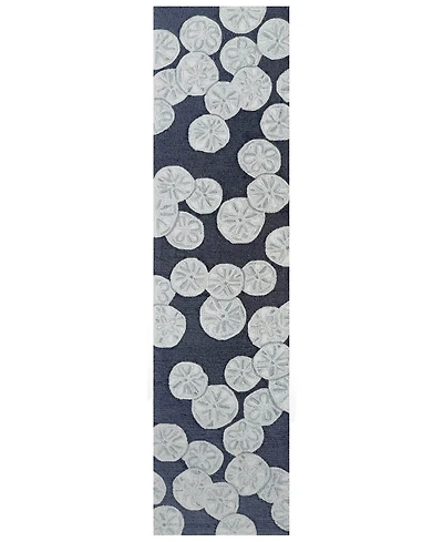 Liora Manne' Capri Sea Biscuit 2'x8' Runner Area Rug