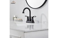 Casainc 4 Inch 2-Handle Centerset Bathroom Sink Faucet