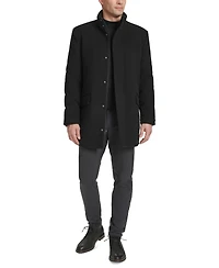 Cole Haan Men's Full-Zip Stand-Collar Car Coat