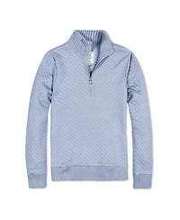 Hope & Henry Women's Quilted Half Zip Pullover