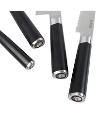 Babish 5 Piece 1.4116 German Steel Magnetic Knife Block Set