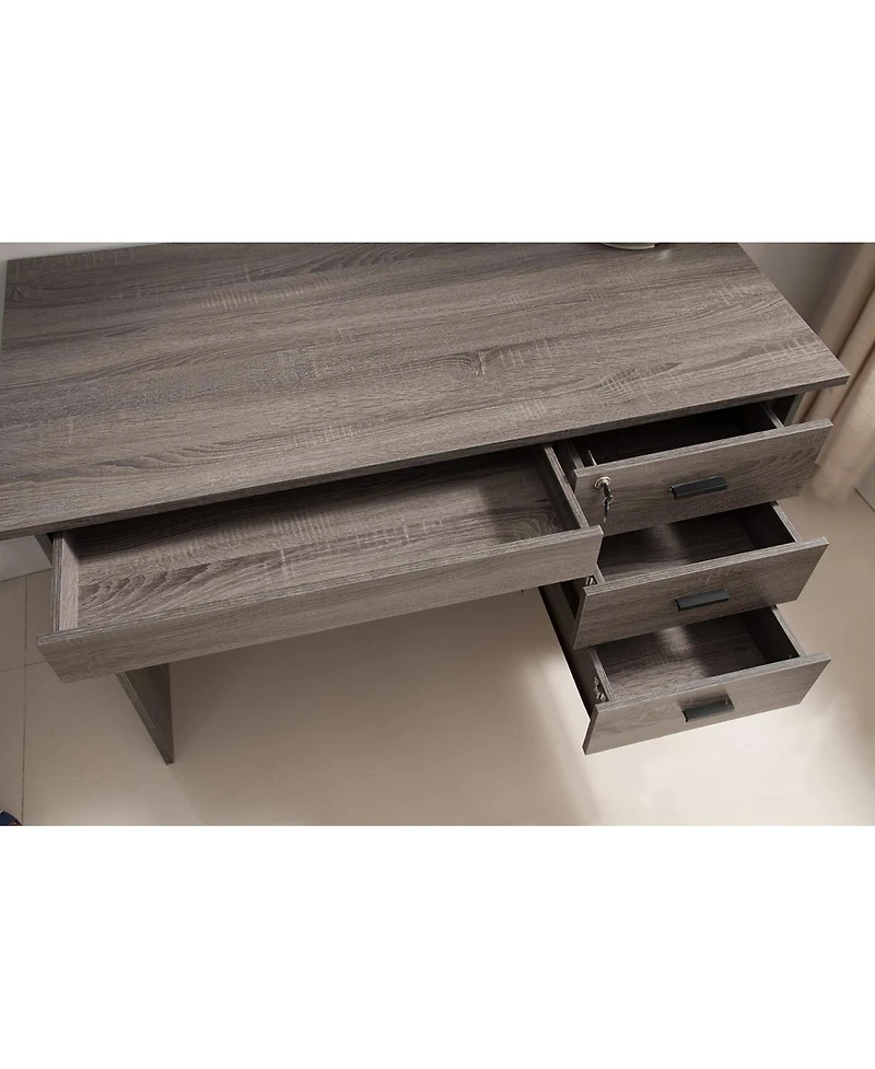 Streamdale Desk Distressed Grey