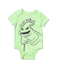 Nightmare Before Christmas Baby Boys Bodysuit Pants and Hat 3 Piece Outfit Set