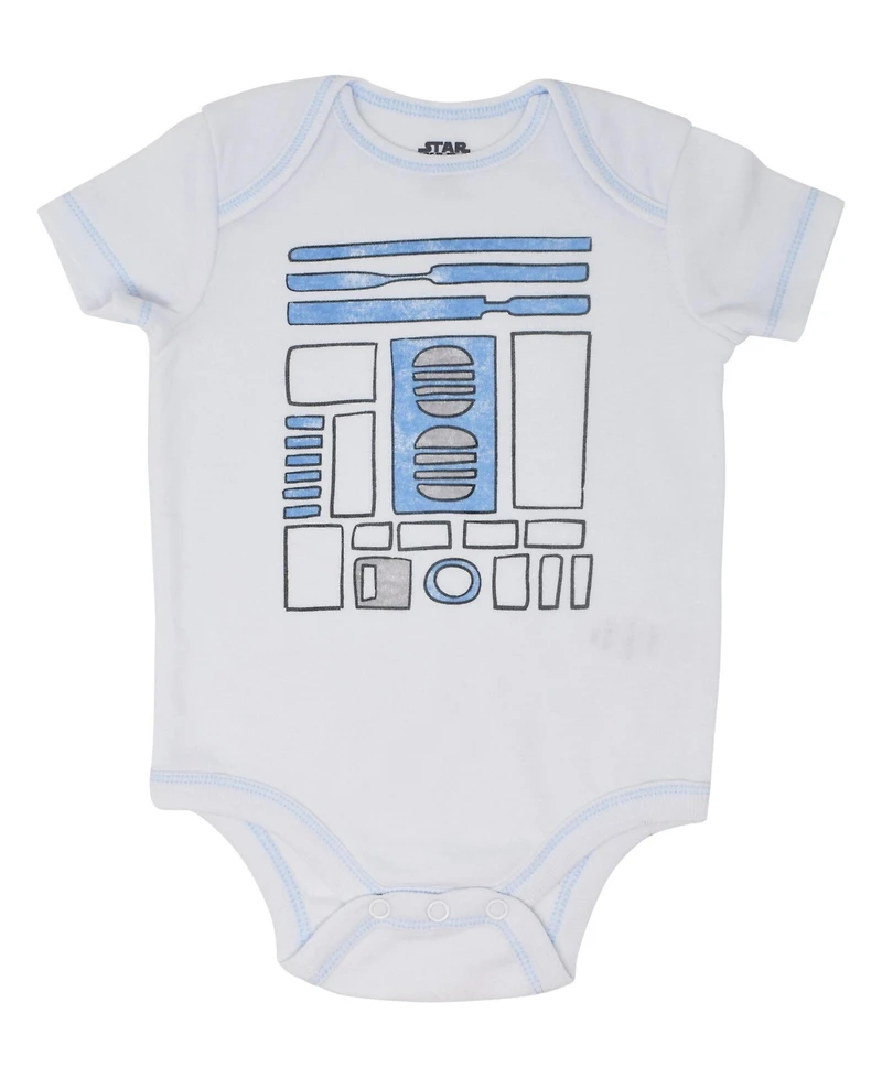 Star Wars Baby Boys Costume Bodysuit and Hat Set
