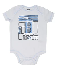 Star Wars Baby Boys Costume Bodysuit and Hat Set