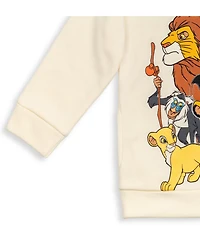 Disney Lion King Fleece Pullover Hoodie and Pants Outfit Set Infant to Big Kid Sizes (18 Months - 10-12)