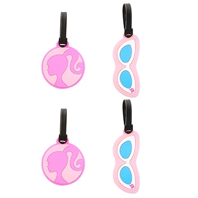 Barbie Luggage Tag, Pvc Travel Tags Gifts - Set of 4