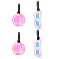 Barbie Luggage Tag, Pvc Travel Tags Gifts - Set of 4