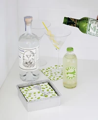 Mariposa Cocktail Beaded Napkin Box Set
