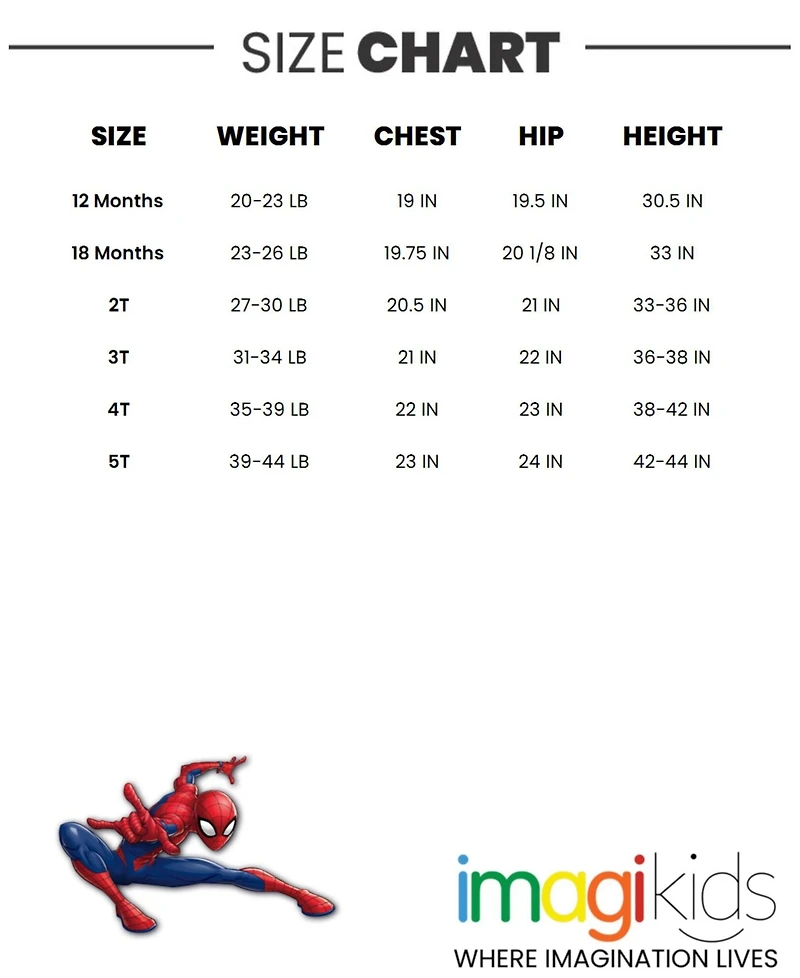 Spider-Man Baby Boys Matching Family Cosplay T-Shirt