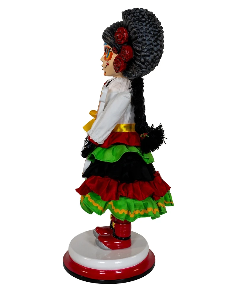 Kurt Adler 16-Inch Hollywood Day Of The Dead Girl Nutcracker