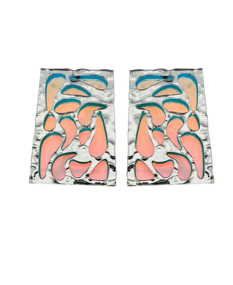 Swanky Designs Geometric Cutout Studs
