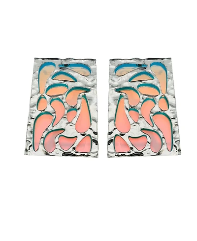 Swanky Designs Geometric Cutout Studs