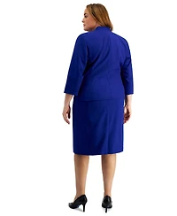 Le Suit Plus Size Dress Suit Set