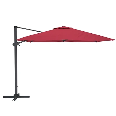 Casainc 10 Ft Square Cantilever Patio Umbrella