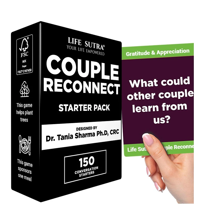 Couple Reconnect: 150 Psychologist-Crafted Conversations to Reignite Your Love - The Ultimate Gift for Deeper Intimacy & Stronger Bonds