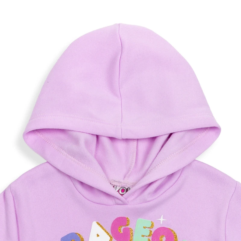 L.o.l. Surprise! Little Girls Pullover Fleece Hoodie and Leggings Outfit Set