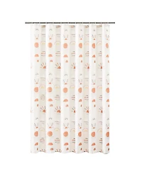 Sunburst 13-Piece Boho Print Shower Curtain Set