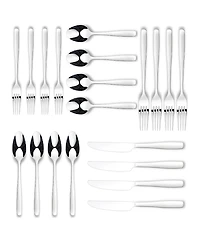 Ornative Eloise 45 Piece Flatware Set, Service for 8