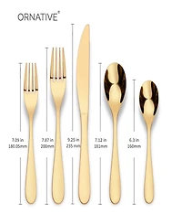 Ornative Percival 20 Piece Flatware Set, Service for 4