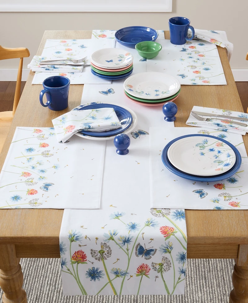 Fiesta Breezy Floral Placemat 13" x 18, Set of 4