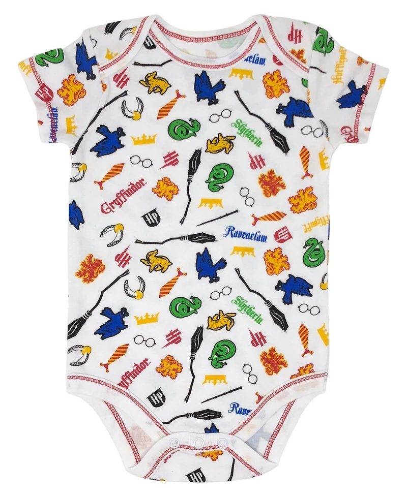 Harry Potter Baby Boys Hermione 5 Pack Bodysuits Newborn to