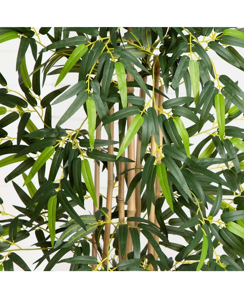 Slickblue Cane Tree Cylinder Planter – Sleek Indoor/Outdoor Plant for Modern Decor