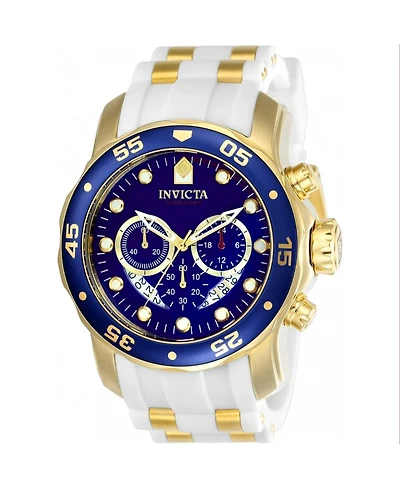 Invicta Men's Pro Diver Quartz Chronograph Blue Dial Watch