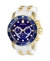 Invicta Men's Pro Diver Quartz Chronograph Blue Dial Watch