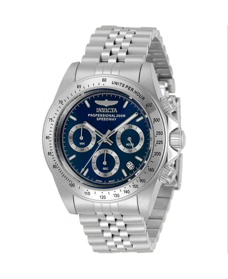 Invicta Men's 30990 Speedway Quartz Chronograph Blue Dial Watch