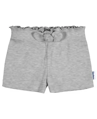 Gerber Toddler Girls Pull-On Knit Shorts, 3-Pack