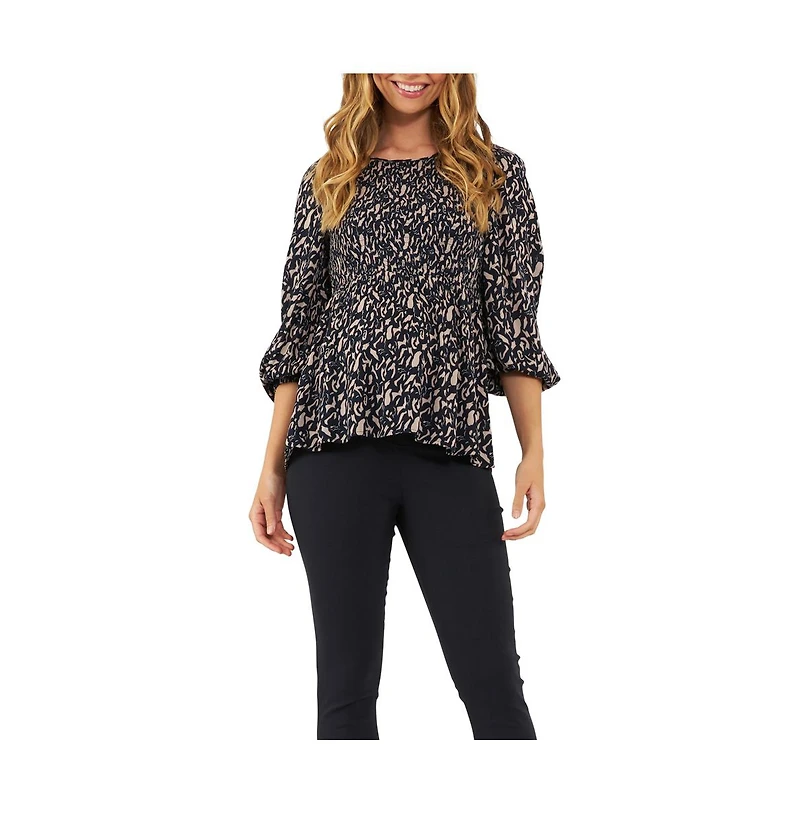 Ripe Maternity Maternity Izzie Shirred Top