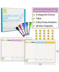 Quokka Magnetic Chore Chart for Adults and Multiple Kids