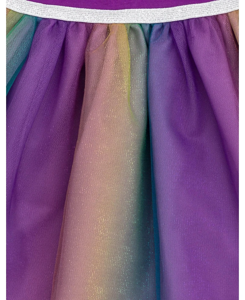 Disney Raya and the Last Dragon Little Mermaid Frozen Nightmare Before Christmas Girls Tulle Dress Toddler to Big Kid