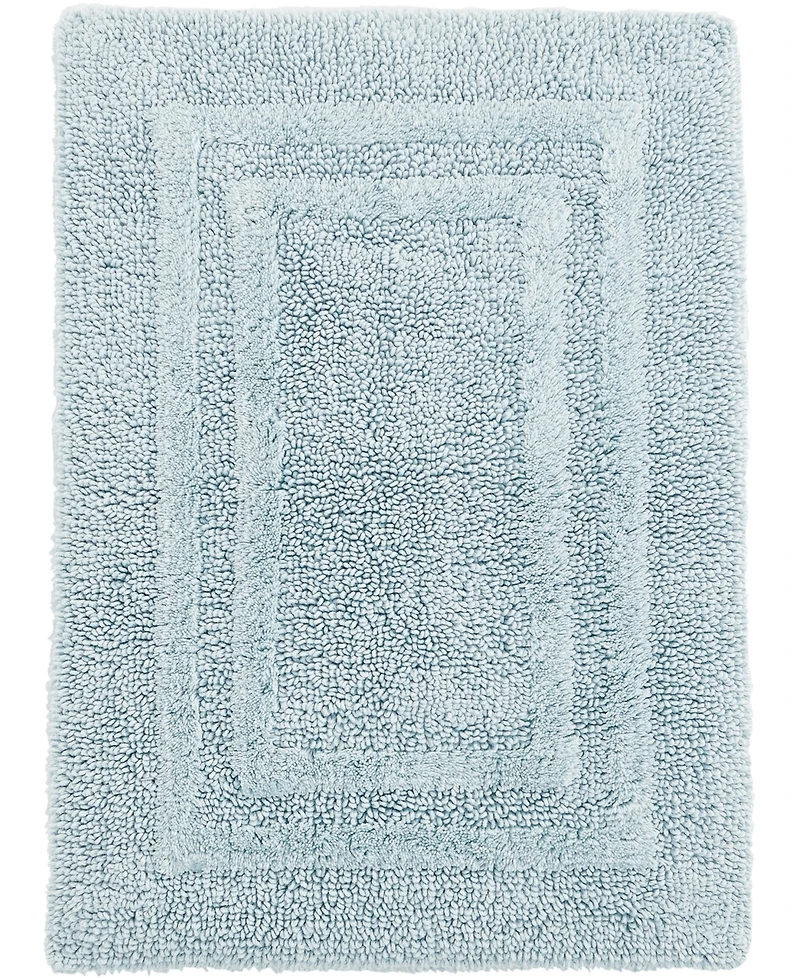 Hotel Collection 100% Cotton Reversible Bath Rug, 18" x 25", Exclusively at Macy's