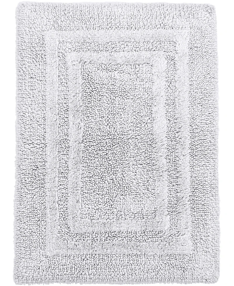 Hotel Collection 100% Cotton Reversible Bath Rug, 18" x 25", Exclusively at Macy's