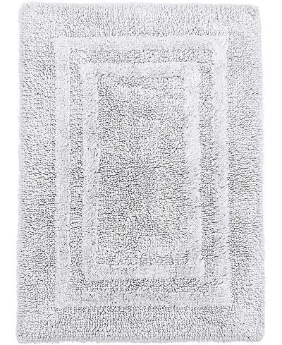 Hotel Collection 100% Cotton Reversible Bath Rug, 18" x 25", Exclusively at Macy's