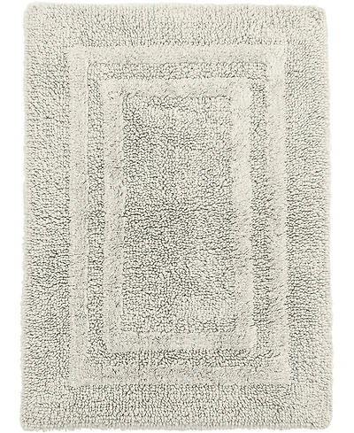 Hotel Collection 100% Cotton Reversible Bath Rug, 18" x 25", Exclusively at Macy's