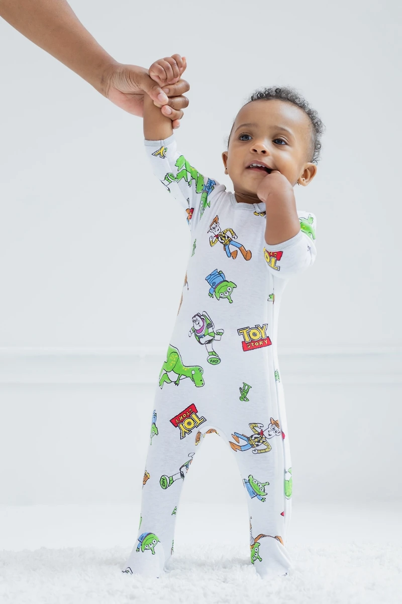 Toy Story Baby Boys 2 Pack Sleep N' Play Coveralls
